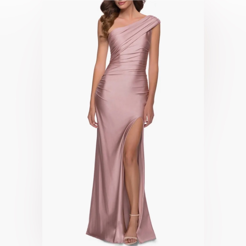 La Femme 29619 Mauve Gown